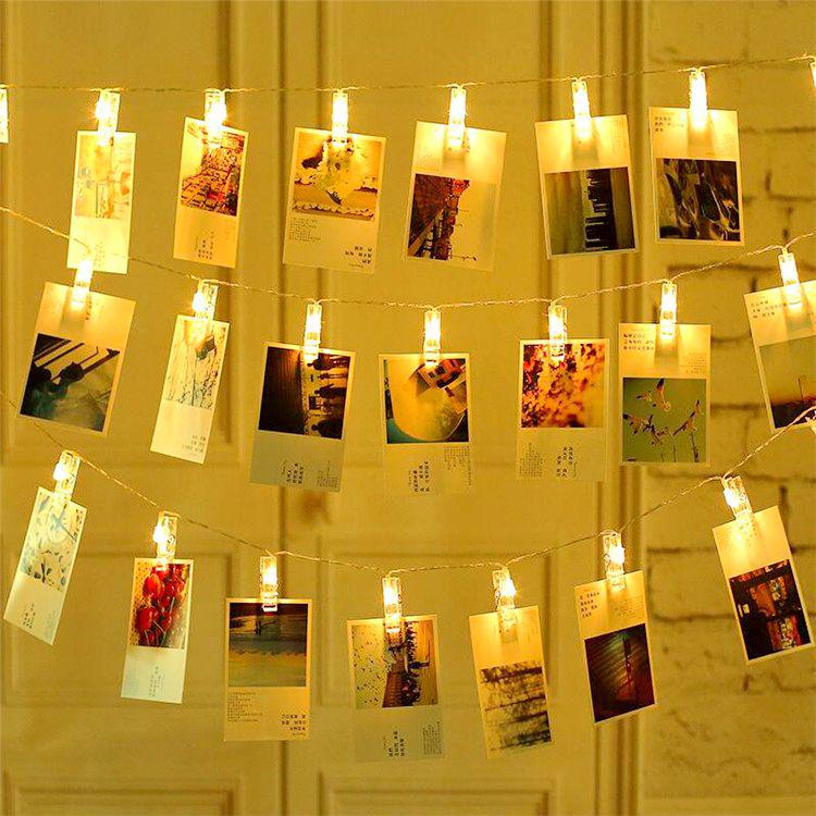 Five-Star LED String Lights for Weddings, Photo Walls, and Exhibitions