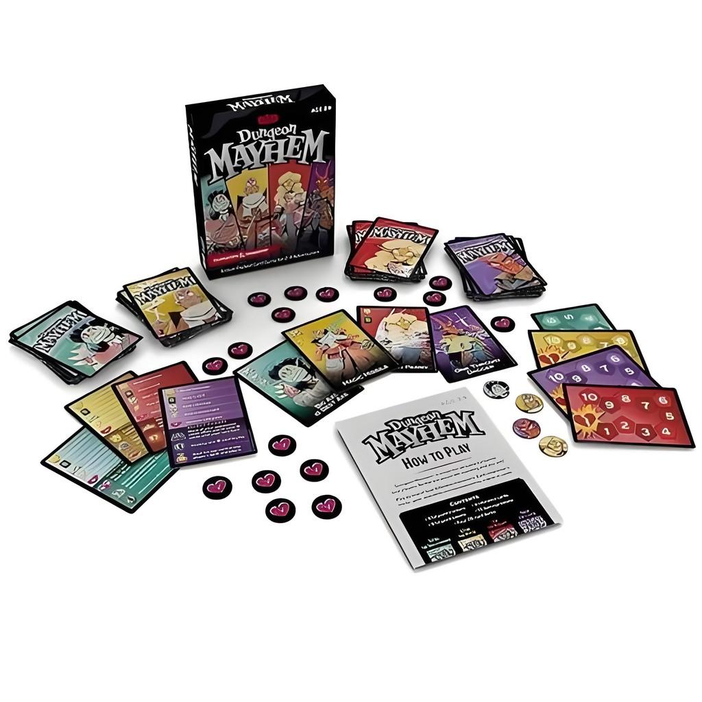 Exciting Dungeon Mayhem Strategy Game With Colorful Monsters For Family Fun