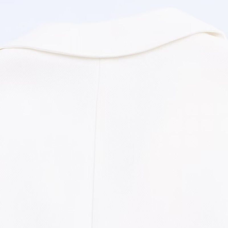 Kaslead New Women Clothes Western Style Blended Double Placket Vest Pleat Trousers 3736240 3736244