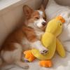 1pcs Plush Duck Dog Toy Large Size Squeaky Chew Toy For Medium Small Dogs Cuddle Buddy Bedtime Comfort Pet Stress Relief Gift