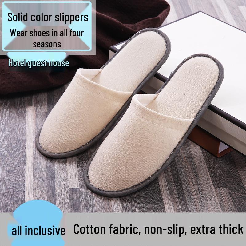 Disposable Coral Slippers for Hotels, B&Bs, Aviation, and Beauty Salons