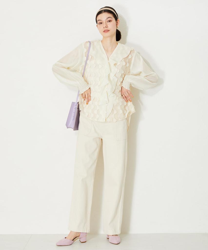 Pumps for Pointed Flattering Large and Small Easy To Walk 45101 PURPLE Cm [Oriental Traffic] Women, Toe, Legs, Mid-heel, Strap, Sizes, In, (24SS) 22.0