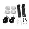 2 Set Steel Construction Front Wheels Upgraded Rolling Tool Box Caster Wheel Kit Accessories