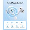 Wireless Earbuds, 42H Playtime Bluetooth 5.3 Headphones, HiFi Stereo Call Noise Cancelling Earbuds, IPX7 Waterproof Stereo in-Ear Earphones with LED