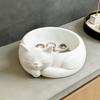 3D Printed Cat Jewelry Storage Holder, Succulents Flowerpot, Nordic Style Desktop Organizer for Rings Earrings Bracelets And Plants