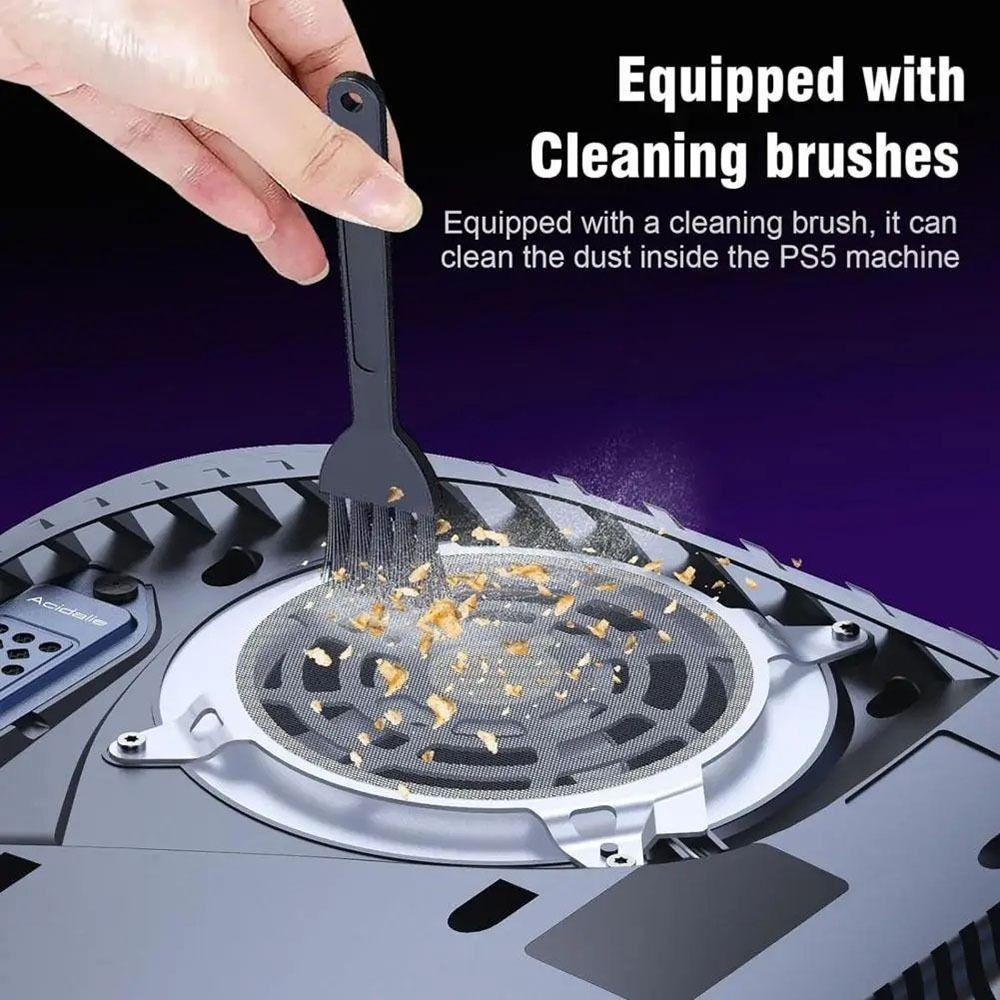 2/4Pcs Mesh Design Dust Filter Net Breathable For PS5 Gaming Accessories For Playstation 5