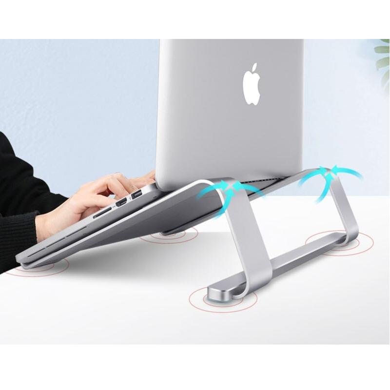 Stands Holders & Car Mounts 11 17Inch Aluminum Alloy Laptop Stand Portable Base Notebook Holder