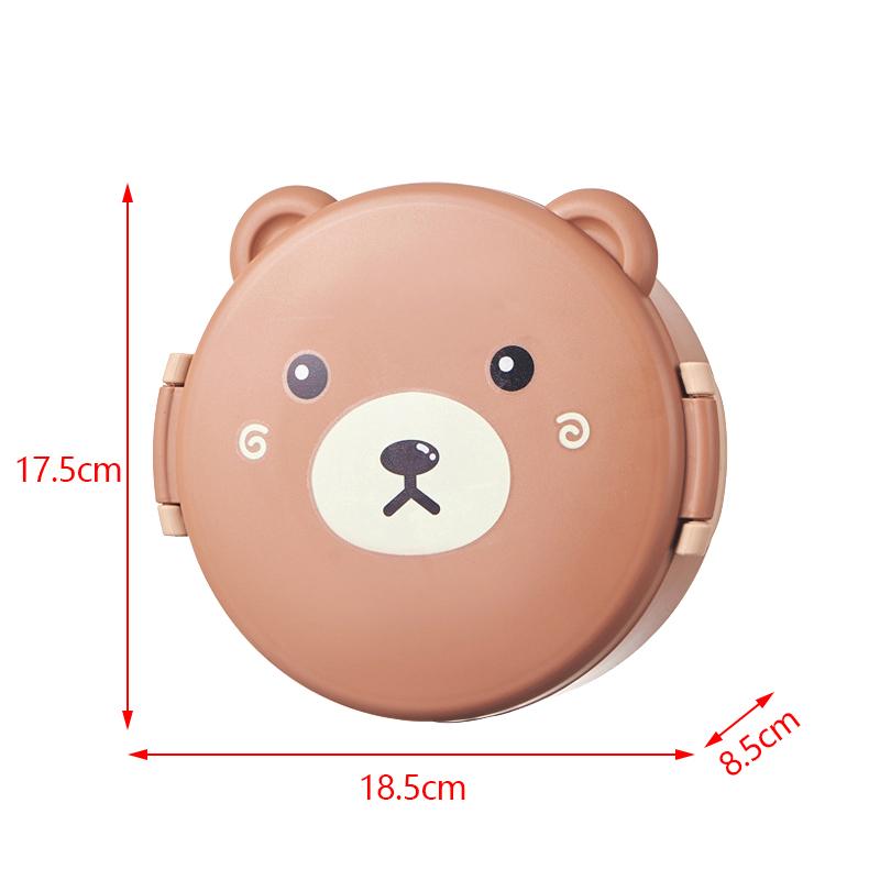 1 шт Ланч-бокс с отделениями Контейнер для еды на обед с крышками Хранение на кухне Портативный Бэнто-бокс Посуда для улицы 1890₽