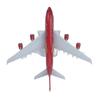 1/400 Scale 16CM Diecast Airplane Model Alloy Model A380 Ornaments Static Display Adult Collection Red Painting Mini Toys Boys