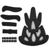 Motorcycle Cycling Sport Sealed Sponge Helmet Inner Padding Kits Foam Pads Kits Lining Protection Helmet Accessories Universal
