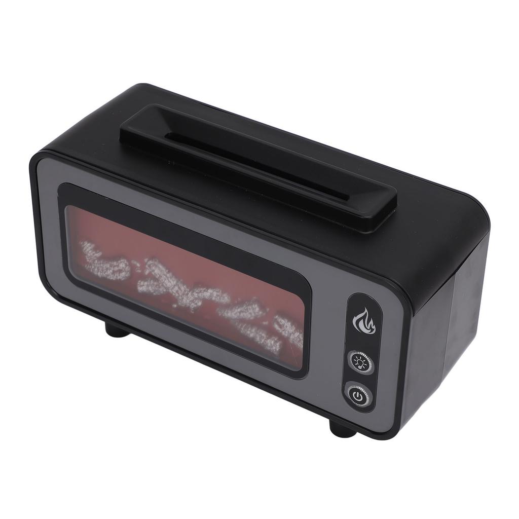 Fireplace   Diffuser Vintage Flame Essential Oil USB Humidifier 200ml for  a Home  