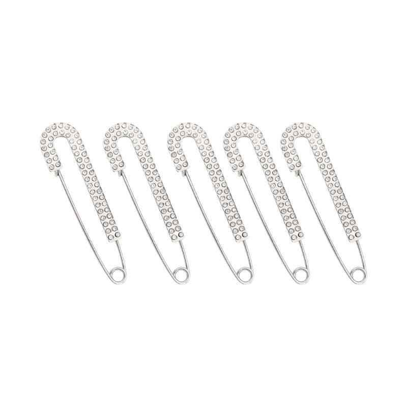 Rhinestones Waist Cinching Clip For Sweaters Coats Metal Decorative Brooch Pin Scarf Accessories Sparkling Decoration