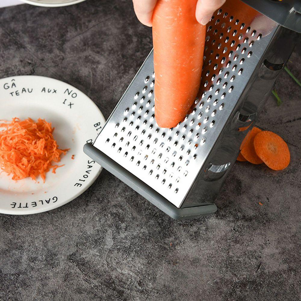 Kitchen Gadgets 4-Sided Cheese Cutter Food Shredder Vegetable Cutters Grip Box Grater Kitchen Tools