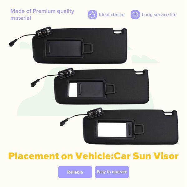 1 Pair Sun Visors (5G0857551 & 5G0857552) for Volkswagen Golf 7