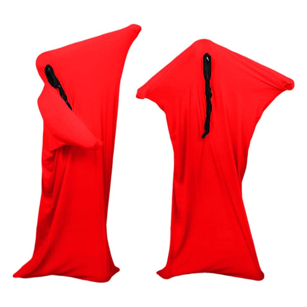 Red L Sensory Sock For Children In Large Size For Playful Learning Made From Cloth