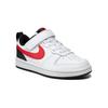 Nike Court Borough Low 2 PS White Black Red Kids Sneakers University-Red BQ5451-110