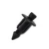 Parts Snap Clips Plastic Rivets Suzuki 50pcs 6MM Black