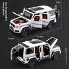 1/22 Scale Metal Diecast Brabus G800 Toy Cars Models Rubber Tires SUV Vehicles Toys 6 Doors Opened Off-road Collection Model Boys Gifts