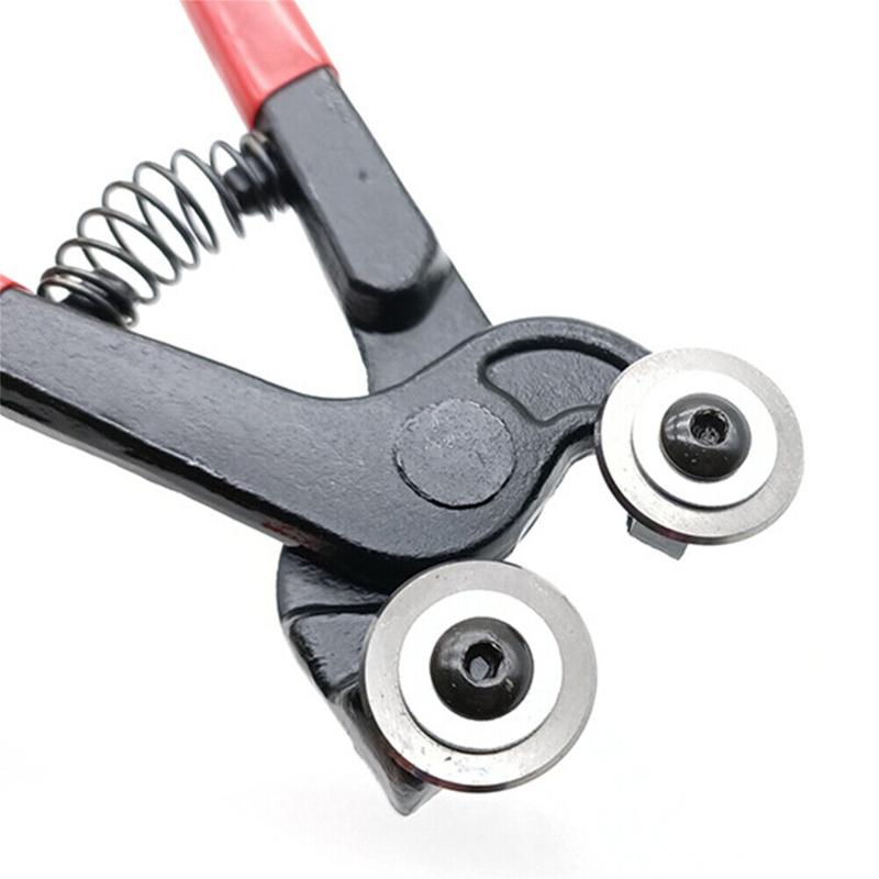 Řezačka na dlaždice, kleště na dlaždice s gumovou rukojetí, tělo z vysoce uhlíkové oceli, jedinečná upínací hlava, pohodlné