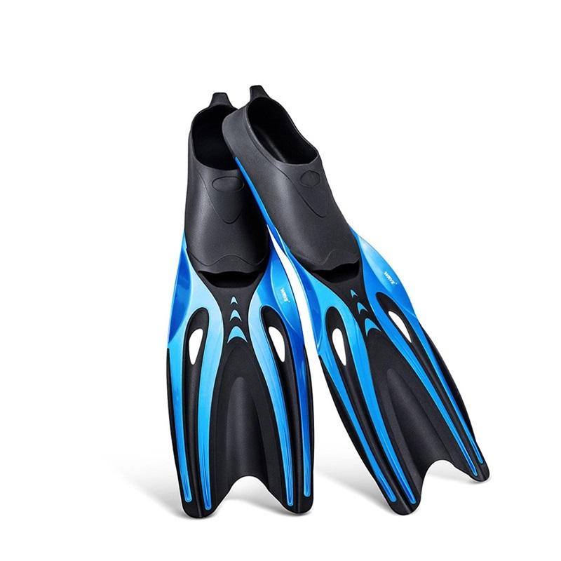 TPR Swimming Diving Fins Rubber Free Snorkeling Fins Lightweight Adjustable Foot Fins For Water Sports And Swimming Activities