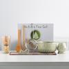 Song Dynasty Matcha Bowl and Whisk Set - Japanese Tea Ceremony Accessory.