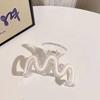 1 Pcs Fashion Simple Transparent Wavy Hair Claws For Women Girls Party Hair Accessories