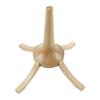 Practical Wooden Trumpet Holder Display Stand Compacts Size 22x22x24.5cm With AntiSlip Silicone For Enhances Safety