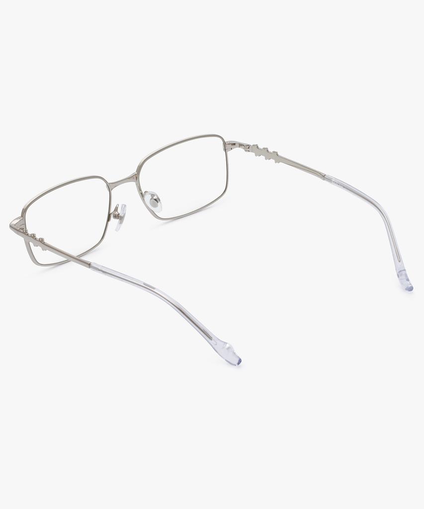Likkeullou Rc Stainless Steel Amon Glasses Silver