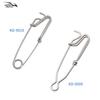 100MM Stainless Steel Sea Fishing Lure Snap - Large Trolling Hook Connector, Small Fishing Tackle Accessories