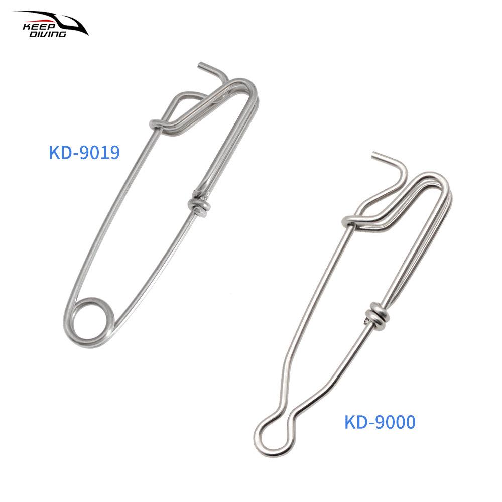 100MM Stainless Steel Sea Fishing Lure Snap - Large Trolling Hook Connector, Small Fishing Tackle Accessories