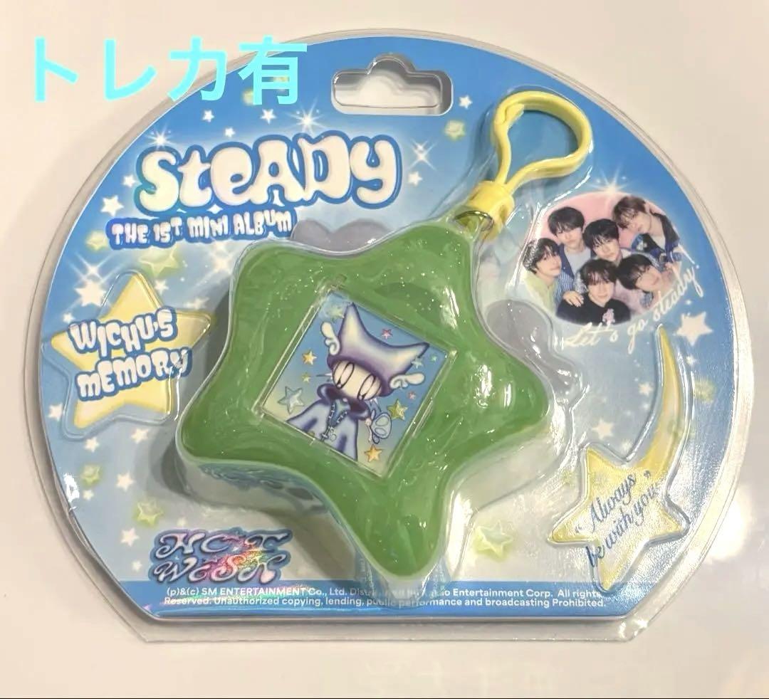 

[USED] Trading Card: Rikuyuushi Steady Witchu Memory Keyring Korean Edition