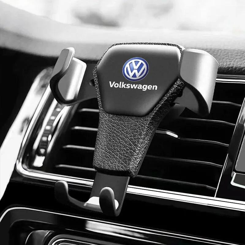 hijk1 ·Gravity Car Mount GPS Mobile Phone Holder Vent Clip Installation For VW R Line GTI Atlas Jetta Touareg Variant Golf Polo Taos
