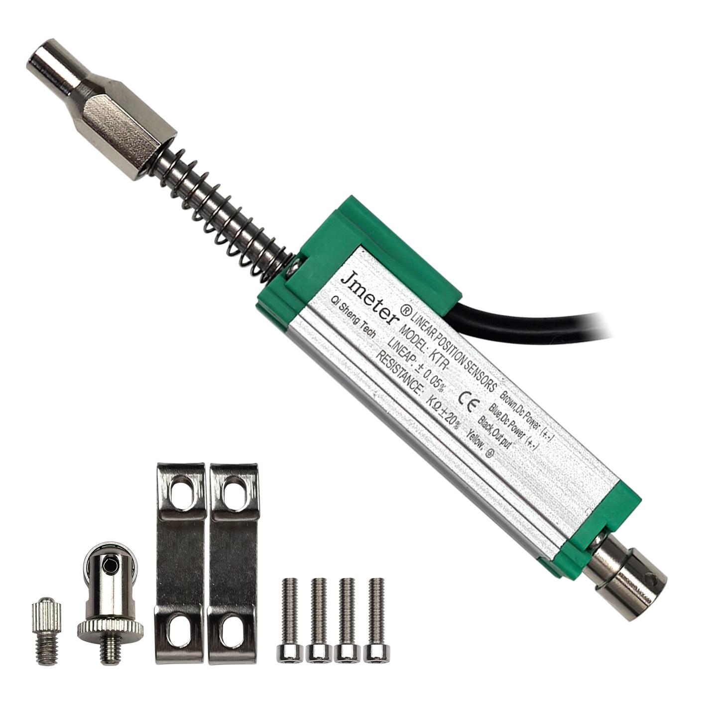 Brand New Mini Self-Reset Spring Pull-Rod Electronic Linear Displacement Sensor KTR Rebound. 10mm