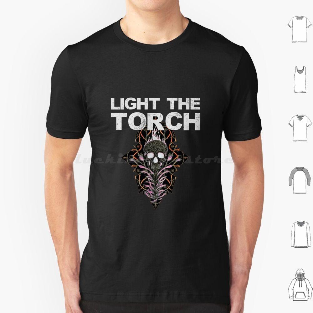 

Metal Fan Art Light The Torch T Shirt 6xl Cotton Cool Tee Metal Metalband Light The Torch Metalcore Bandshirt Metalheads S