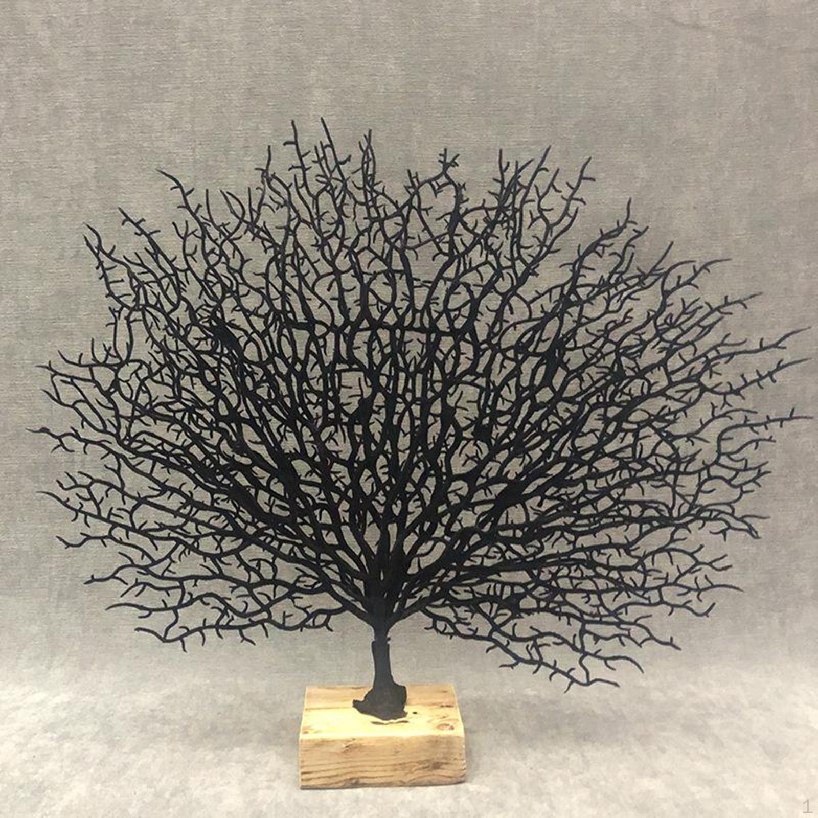 

Ветка растения Свадебное цветочное панно Материал чёрный