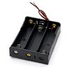 18650 Battery Holder Box 1 2 3 4 Slot 18650 Battery Storage Case with Connect Black Red Wires for 18650 3.7V Battery Holder Case