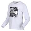 Regatta Childrens/Kids Wenbie III Zebra Print Long-Sleeved T-Shirt