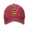Dancing Taco Sombrero Sunglasses Baseball Cap Polyester Casual Adjustable Unisex Adult Hat