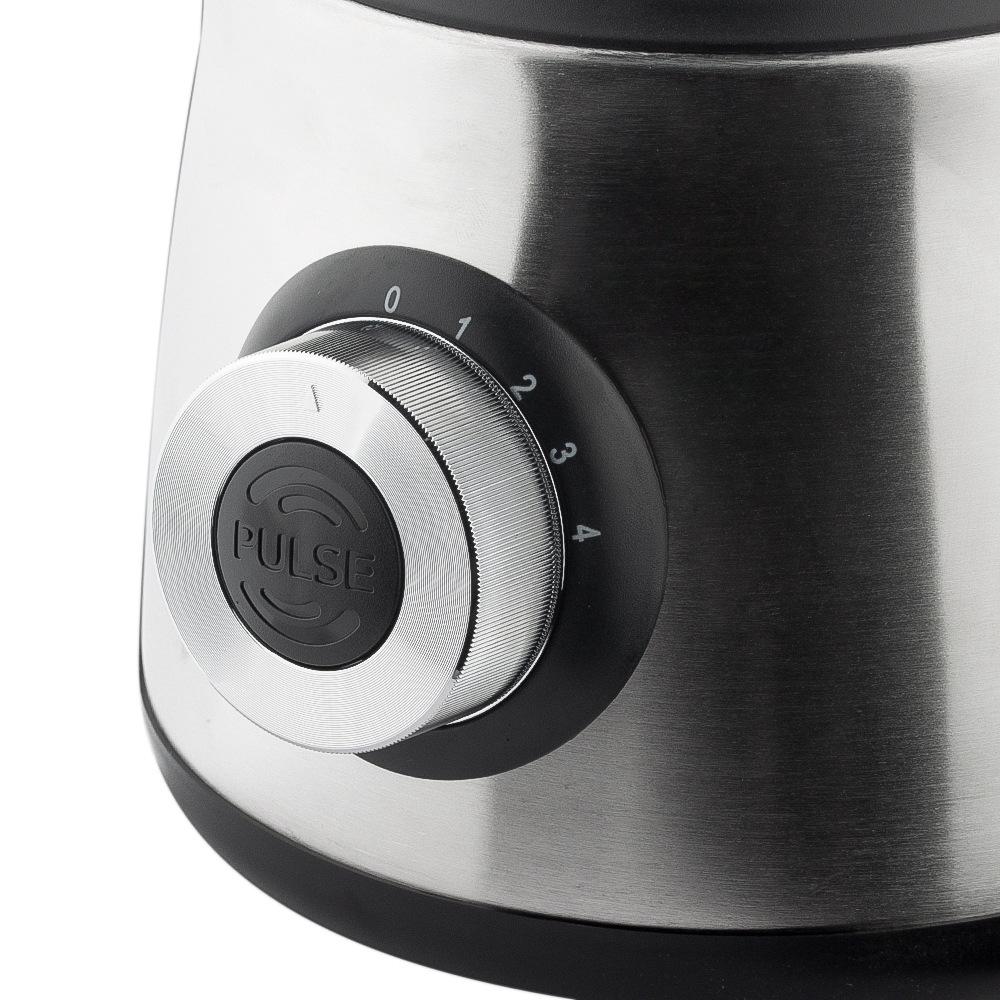 8-in-1 4L High Power Stainless Steel Blender and Mixer with Ice Crusher, Meat Grinder, and Juicer