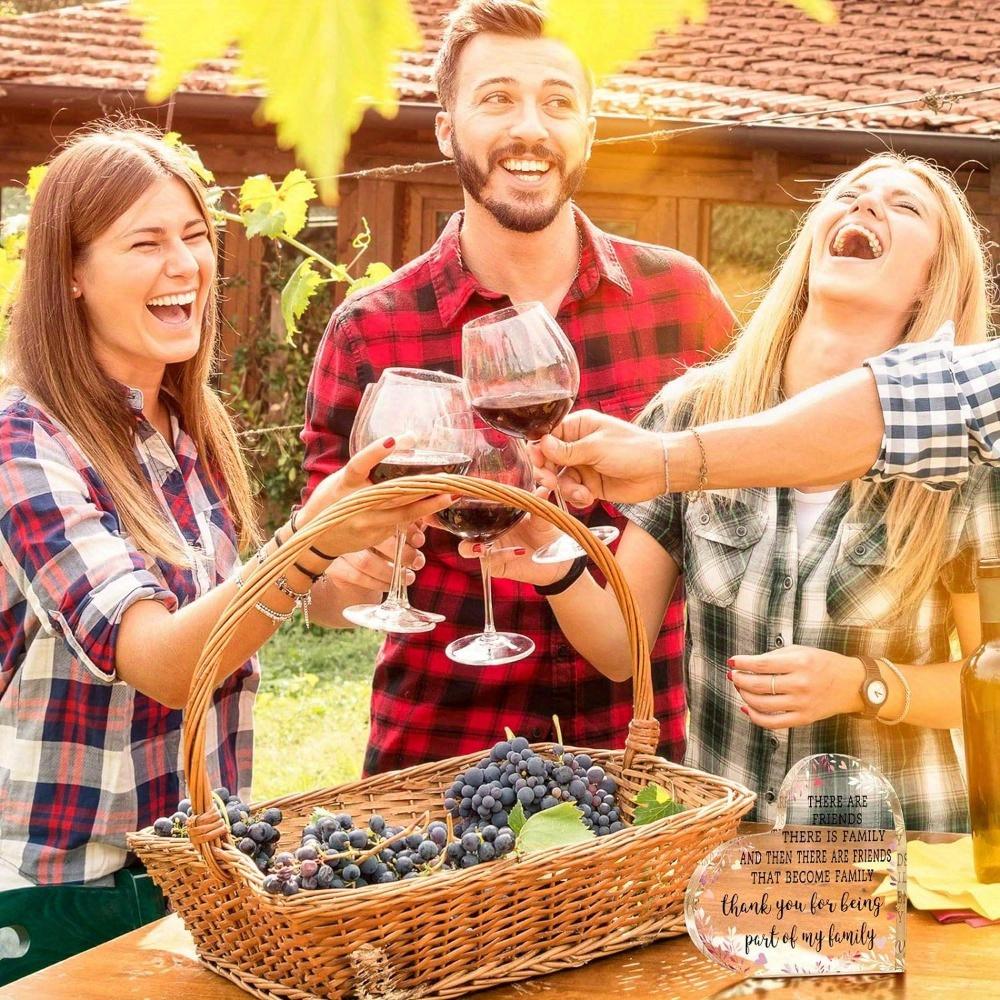 Friendship Gift for Women: Acrylic Heart Birthday Gift for Her