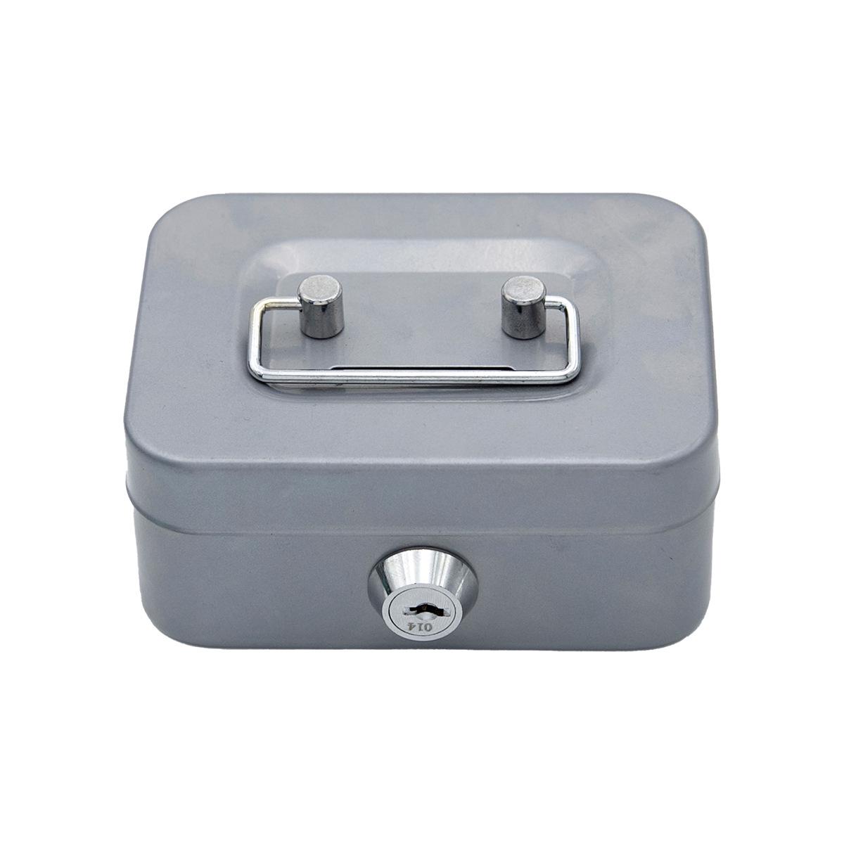

Creative Handheld Lockable Coin Storage Box with Key Storage