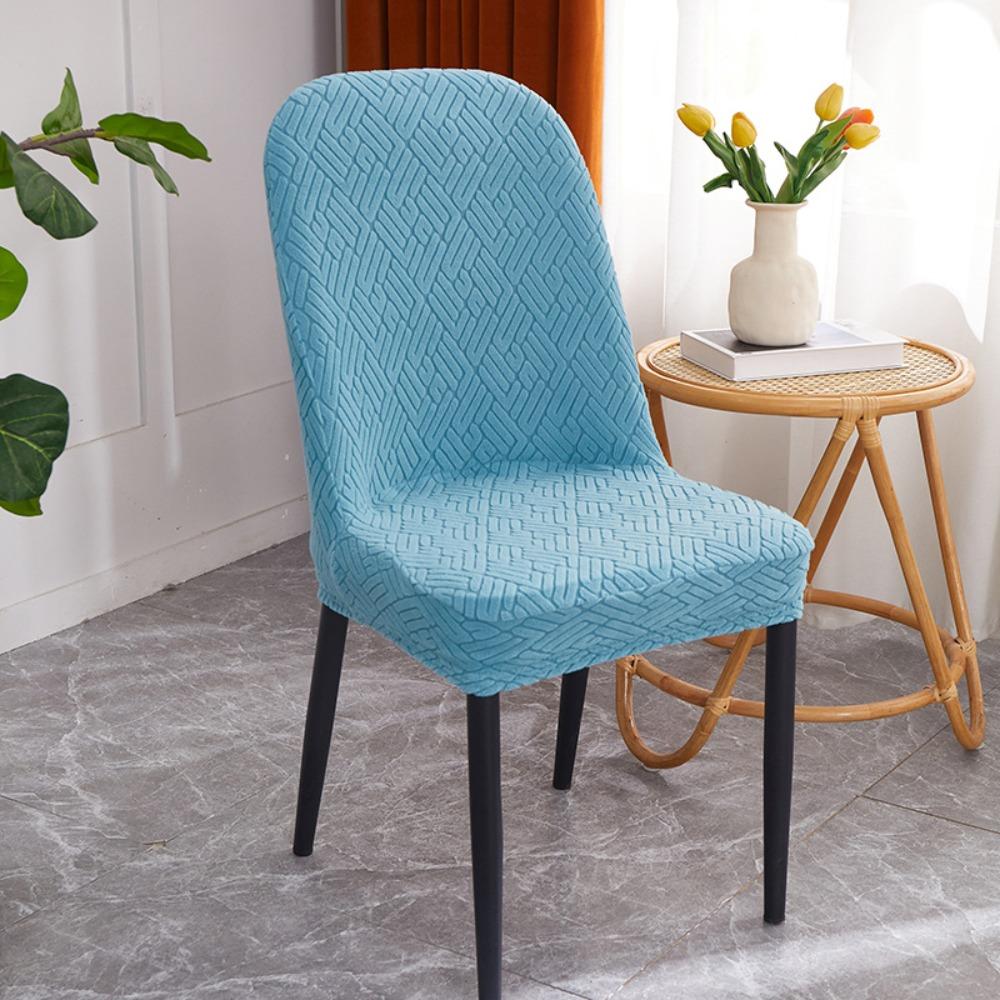 Universal Luxury Dining Chair Covers Stretchable Seat Covers for Home Kitchen Chairs with Backrest Protector