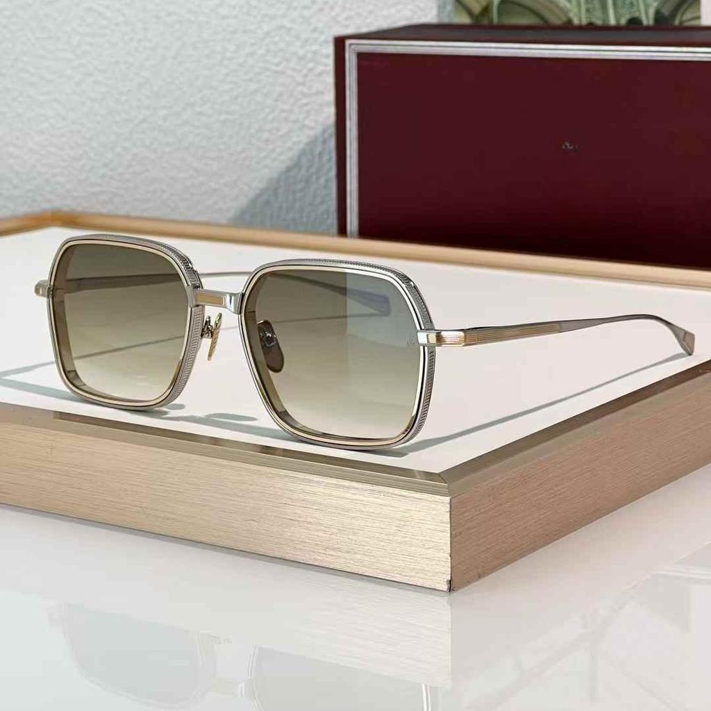 Heavy Metal Luxury Vintage Fashion Trend Sunglasses ADMIRAL Retro Square Design Ultralight Titanium UV400 Unisex A+ Top Quality