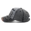 New Unisex Washed Cotton Cap Letter Embroidery Vintage Baseball Cap Men Women Adjustable Casual Outdoor Streetwear Sports Hat