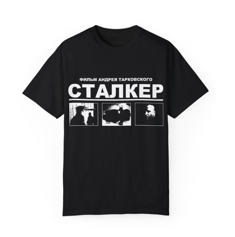 Solaris 1972 Tarkovsky Tee – Soviet Sci-Fi Cinema Shirt, Double Sided Print