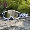 100 Motorcycle Goggles Motocross Glasses Off-road Helmet MX Moto Dirt Bike ATV Ski Outdoor Sports Glass Scooter Googles Mask