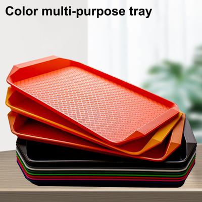 More Thicken Multi-use Serving Tray PP Practical Stackable Storage Tray