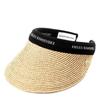 [Helen Kaminski] Visiera da sole Bianca da donna (50265 BIANCA NATURAL BLK LOGO)