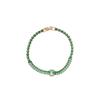Geometric Square Zircon Bracelet For Women With Gold Finish Elegant Fashion Jewelry