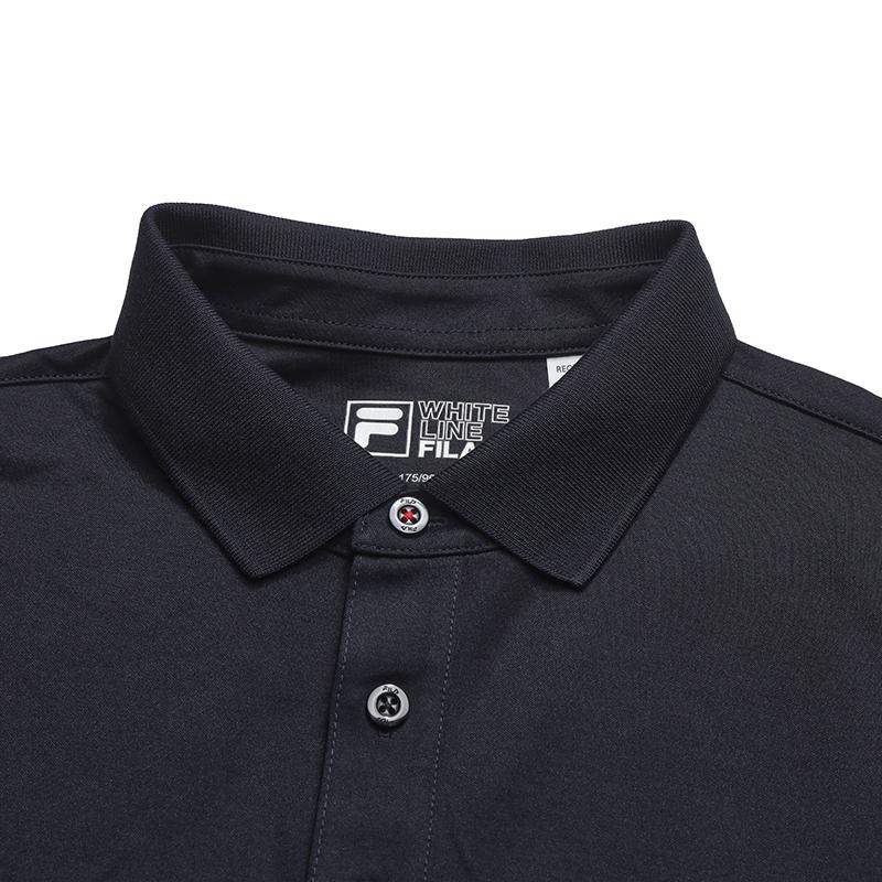 Fila Heritage Cool Touch Minimalist Fashion Versatile Comfortable Polo Shirt Men Tops F61M618296ANV